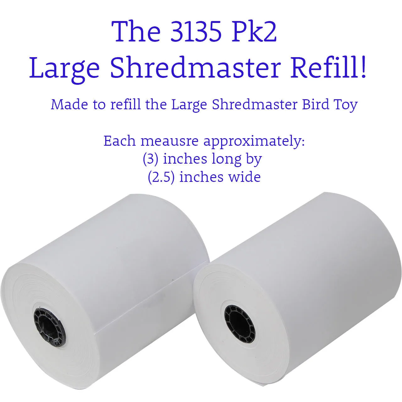 3135 2pk Large Shredmaster Refill 0037