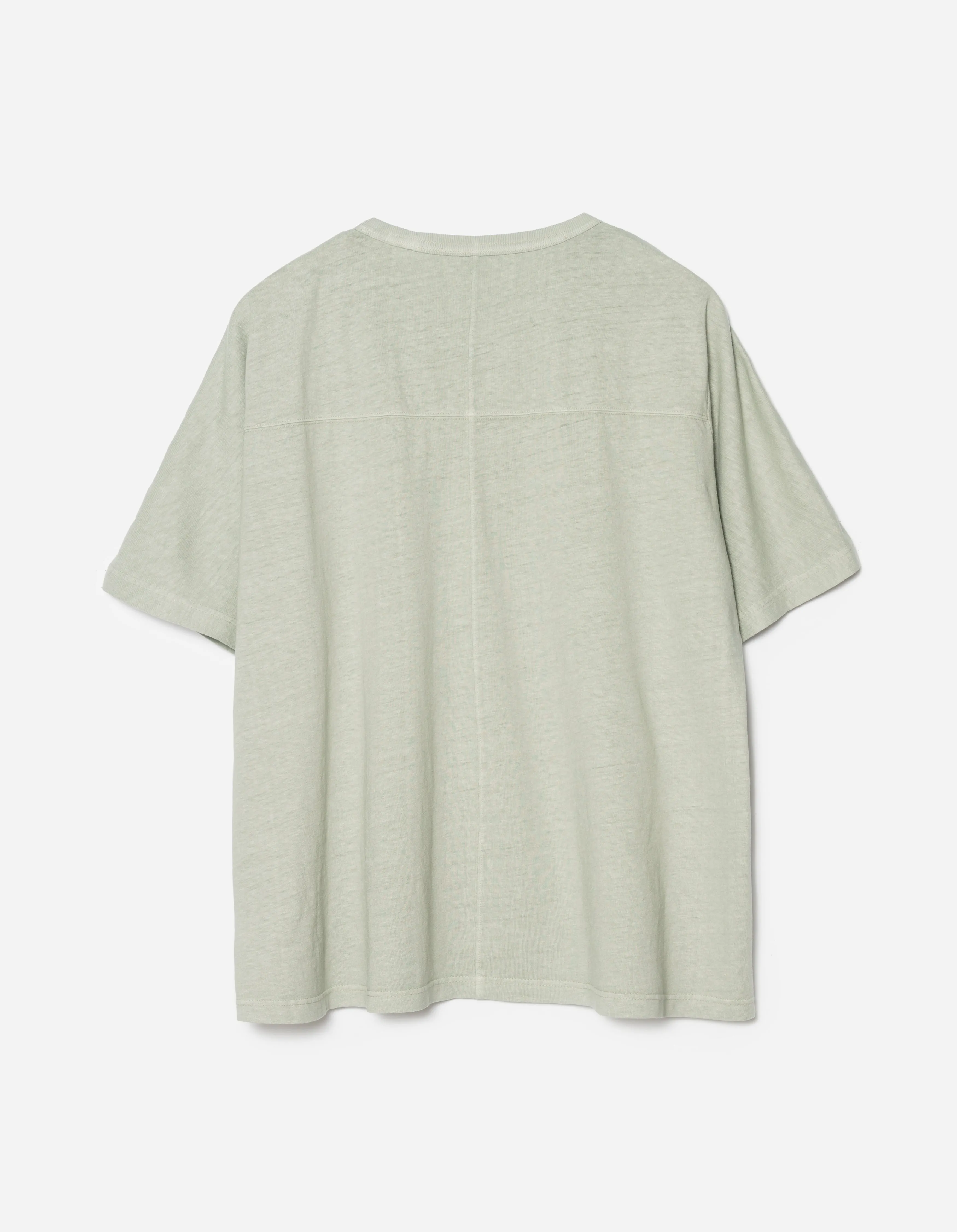 5234 Hemp Cross Loose T-Shirt Sage