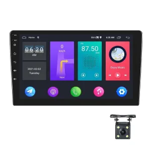 9 Inch Android Wifi Car Navigation Player 2   32G Universal Reversing Video Standard   4Lights Camera