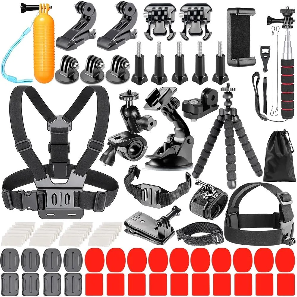 Action Camera Accessories Kit for GoPro Hero 8 Max 7 6 5 4