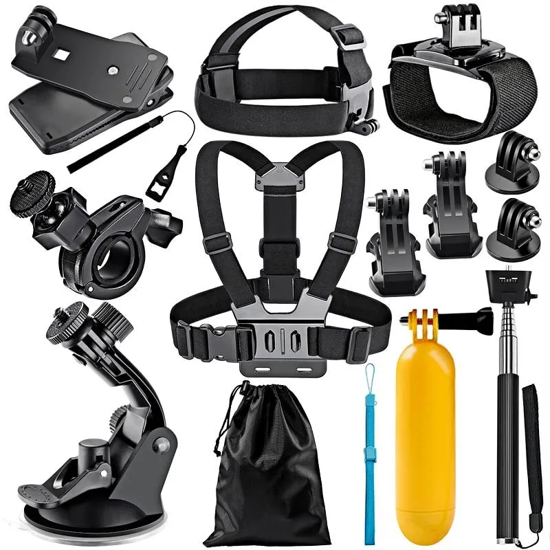 Action Camera Accessories Kit for GoPro Hero 8 Max 7 6 5 4