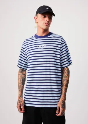 AFENDS Mens Views - Retro T-Shirt - Seaport