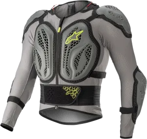 ALPINESTARS Bionic Action Jacket - Gray/Yellow - Medium 6506818-9355-M