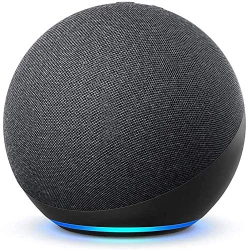 Amazon Echo (4th Gen)| Premium sound powered by Dolby and Alexa (Black) Big Speaker