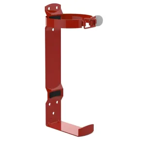 Amerex 818A Steel Fire Extinguisher Bracket (In Red)