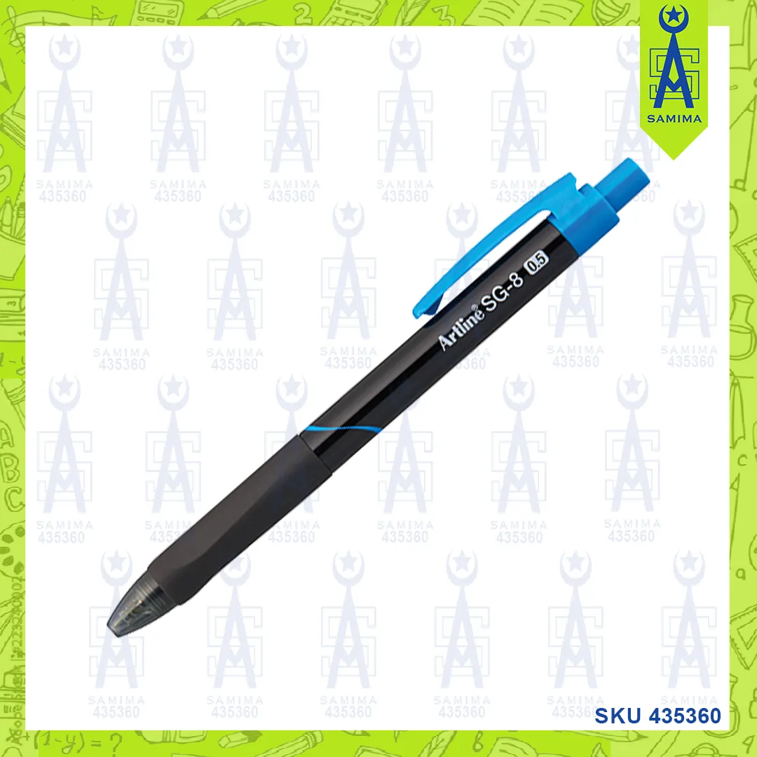 ARTLINE SG-8 RETRACTABLE BALL POINT PEN 1.0MM BLUE