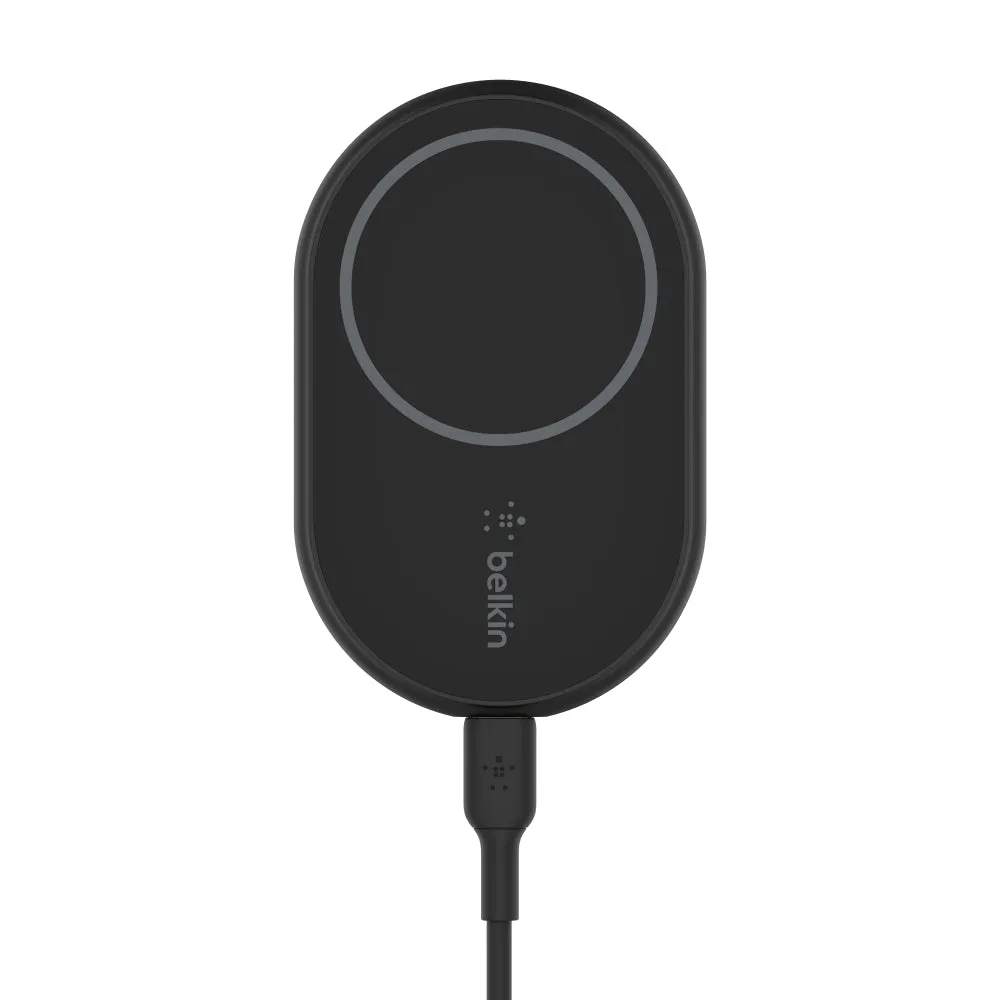 BELKIN BoostCharge Magnetic Wireless Car Charger 10W - No Car Power Supply - Black