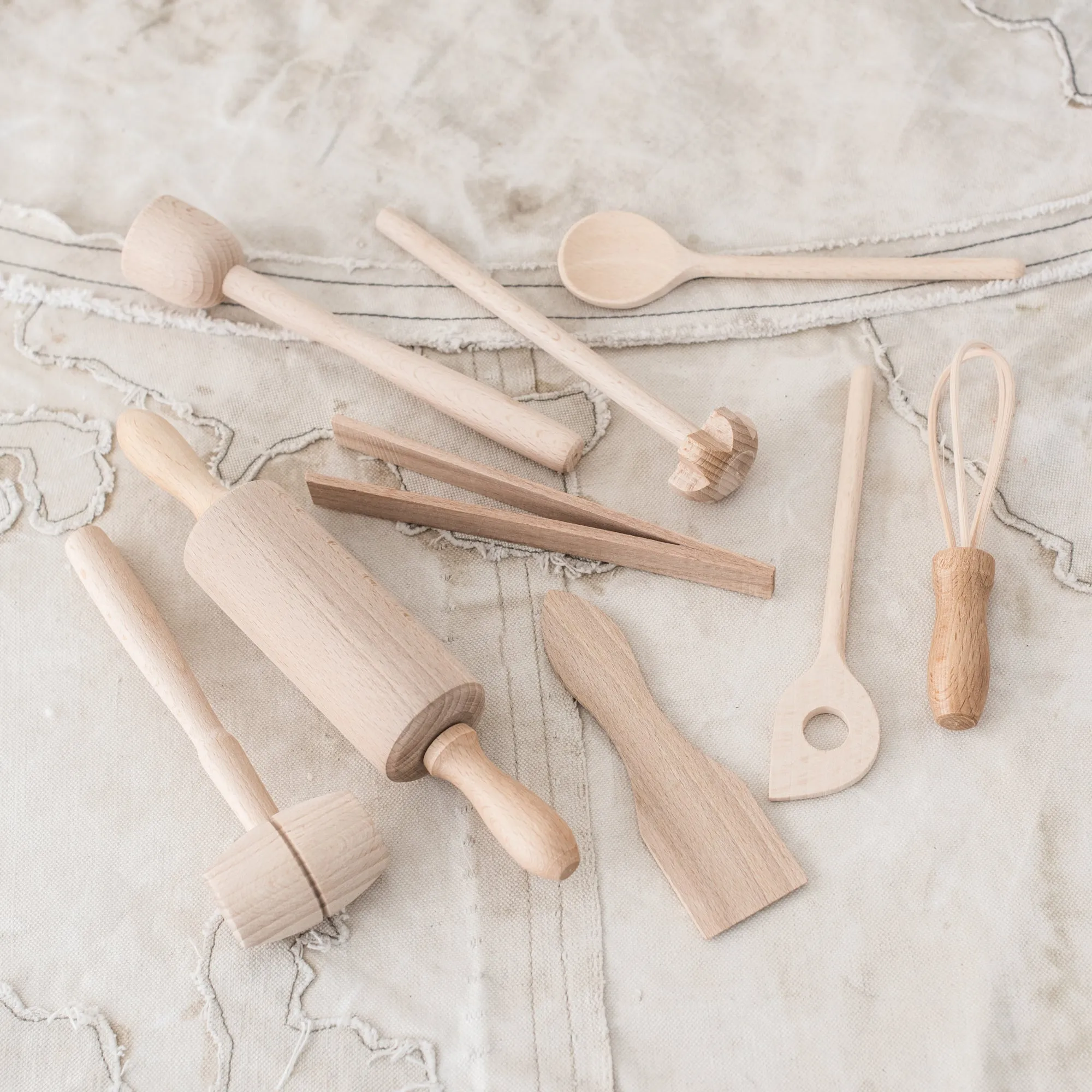 Children's Wooden Cooking Set