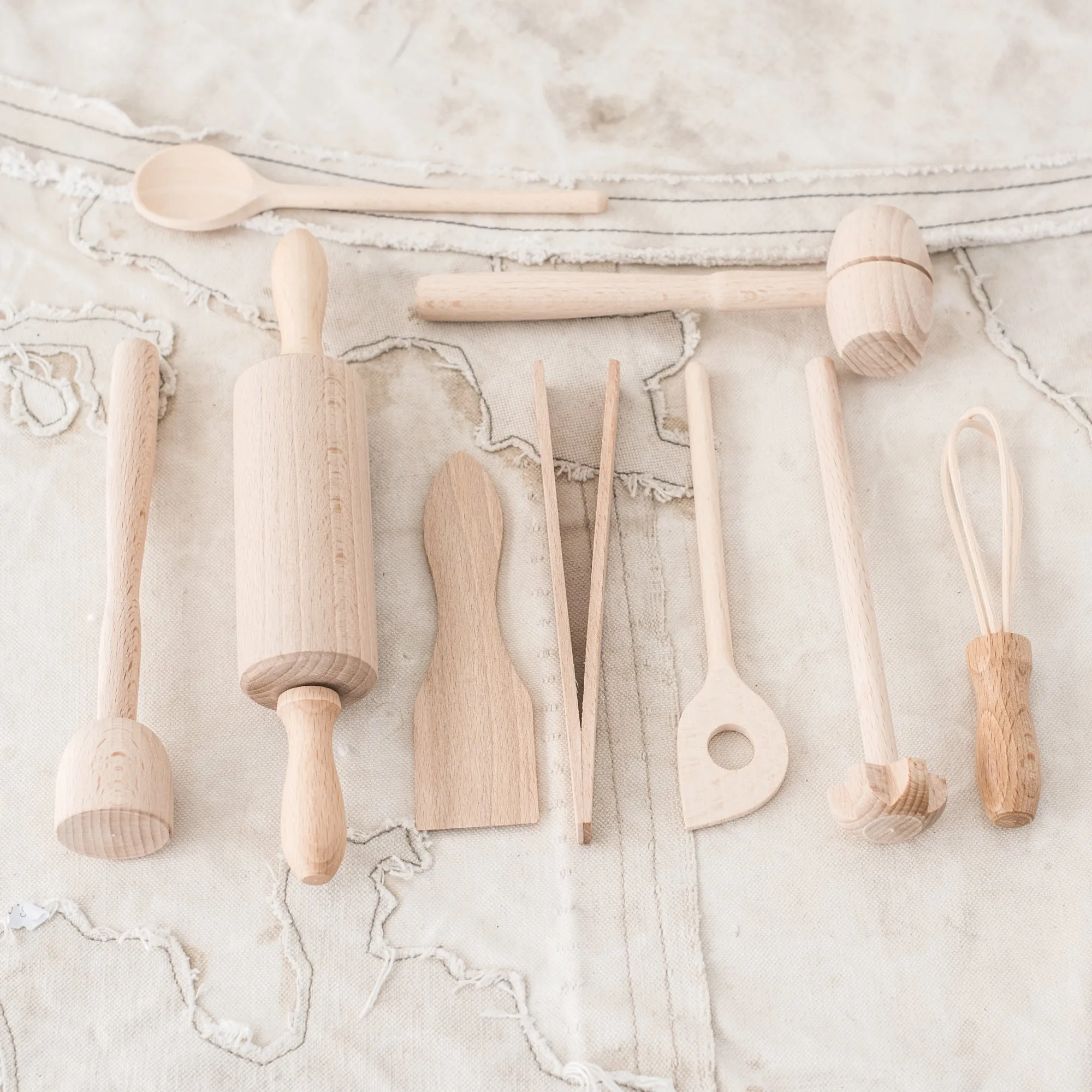 Children's Wooden Cooking Set
