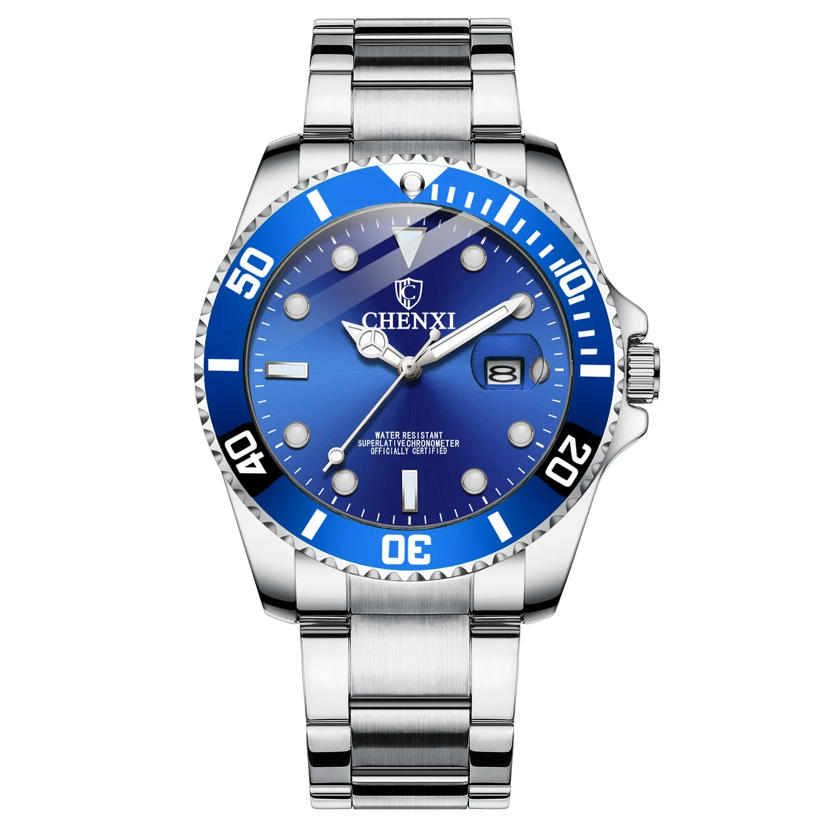 Cool fashion glow-in-the-dark watch for men W2808582