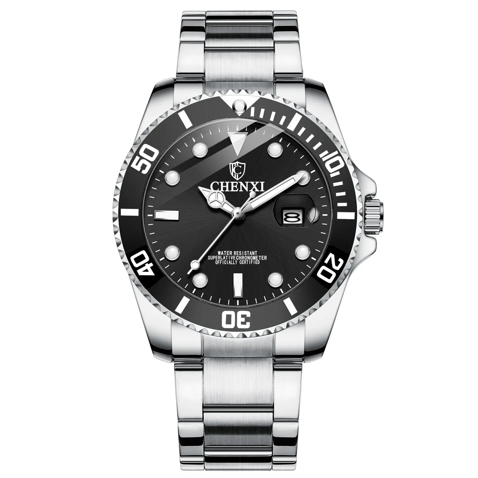 Cool fashion glow-in-the-dark watch for men W2808582
