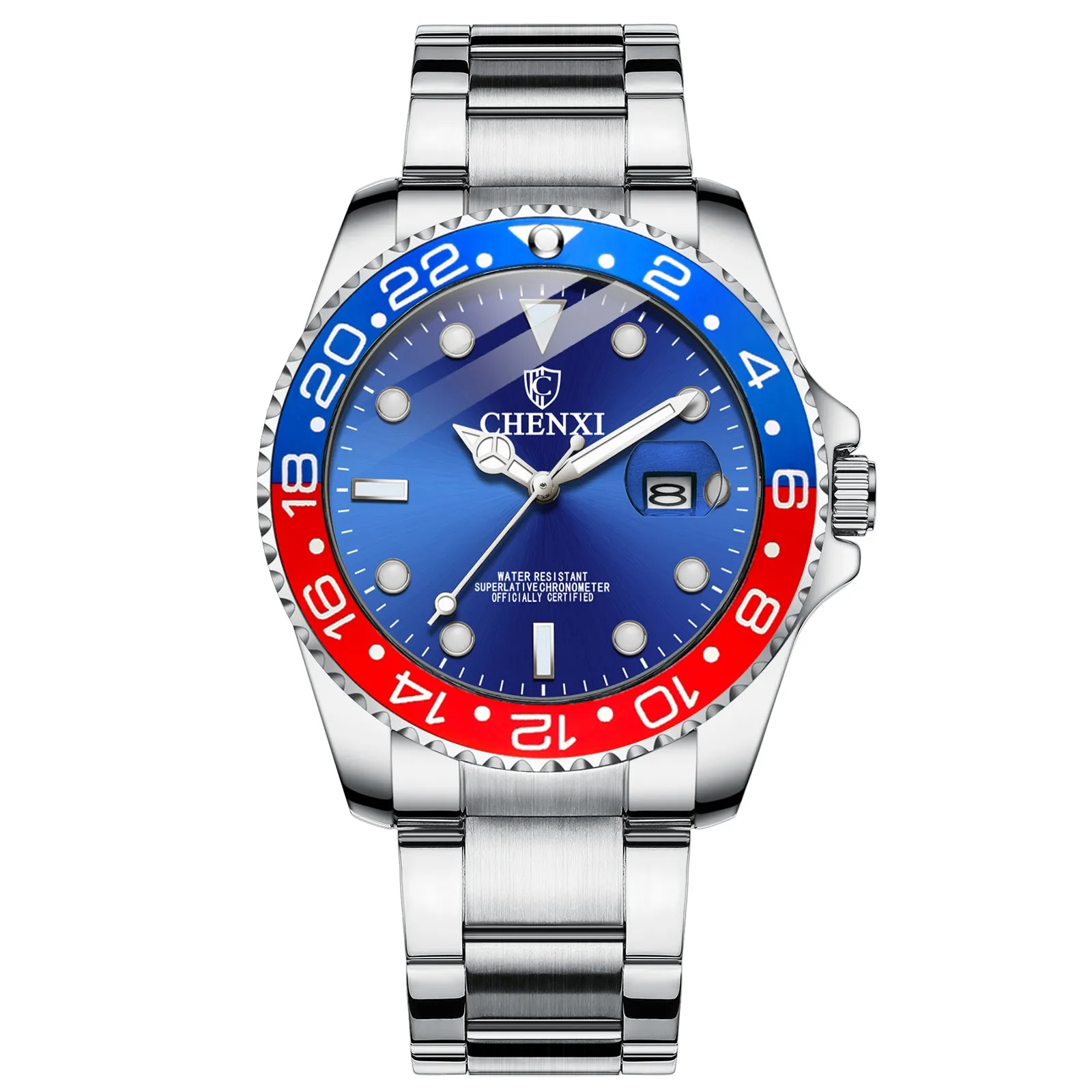 Cool fashion glow-in-the-dark watch for men W2808582