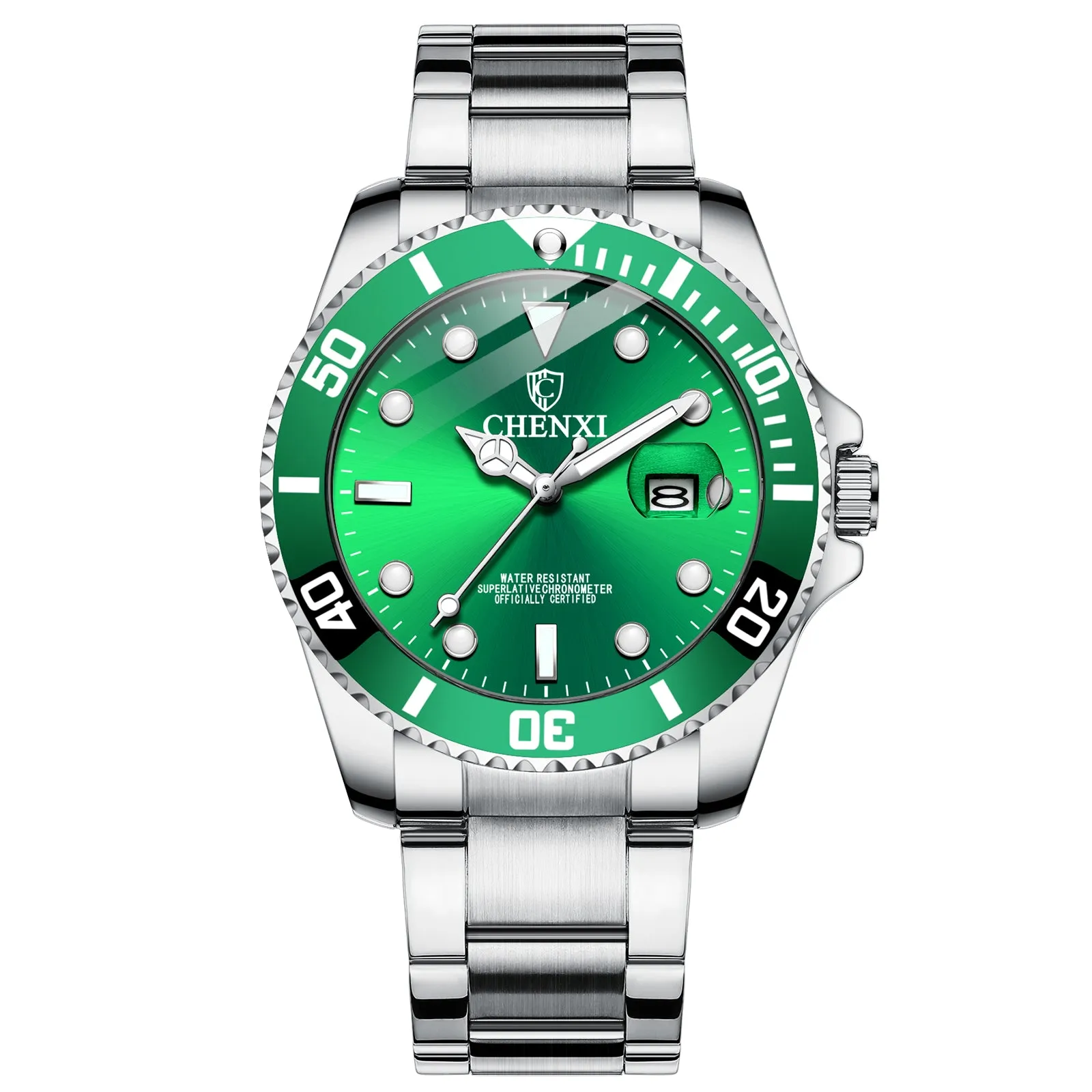 Cool fashion glow-in-the-dark watch for men W2808582