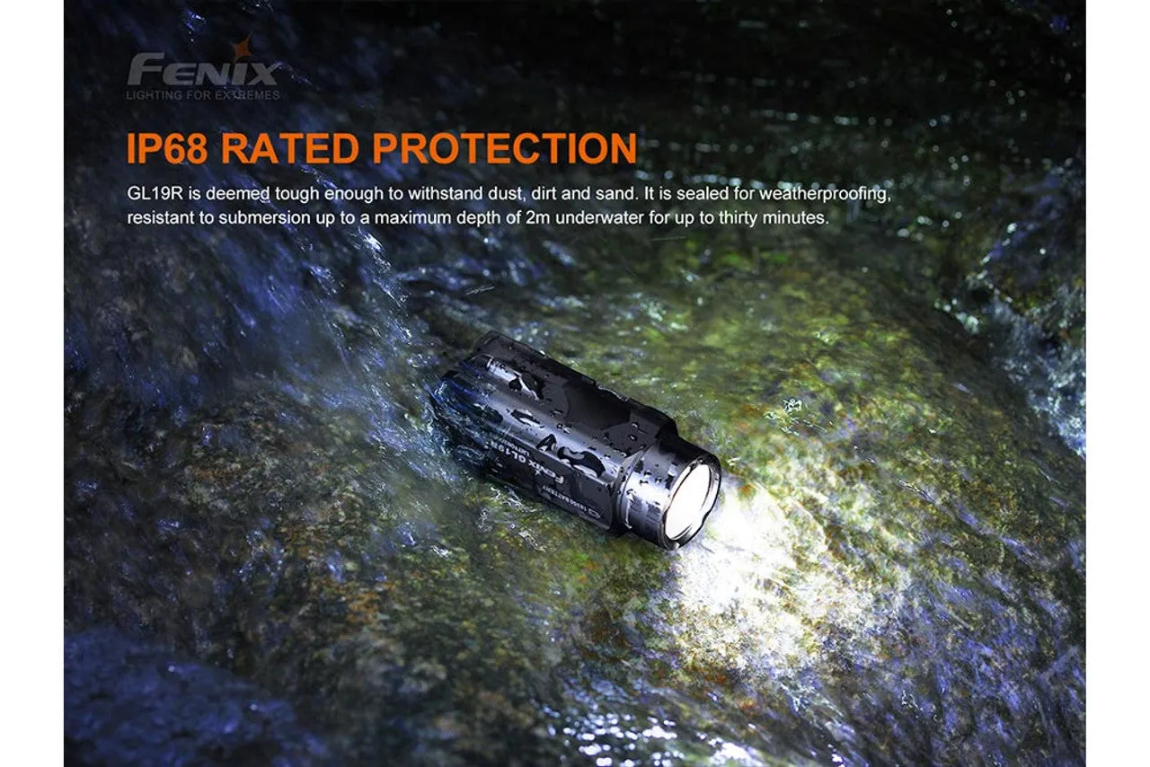 FENIX GL19R 1200 LUMEN RECHARGEABLE TAC LIGHT