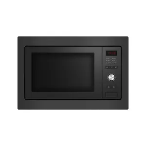 Fisher & Paykel OM25BLSB1 28 Litre 60cm Built-in Microwave Oven, Black