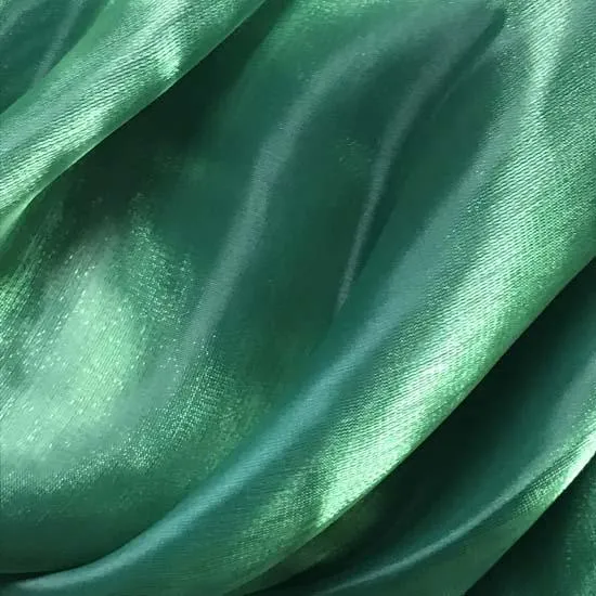 Green Shimmer Worship Flags