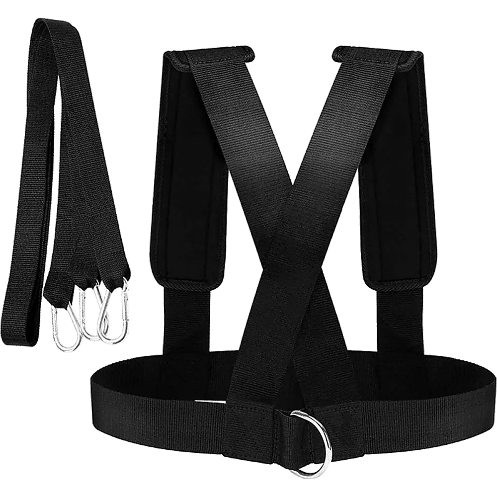 Heavy Duty Gym Sled with Harness