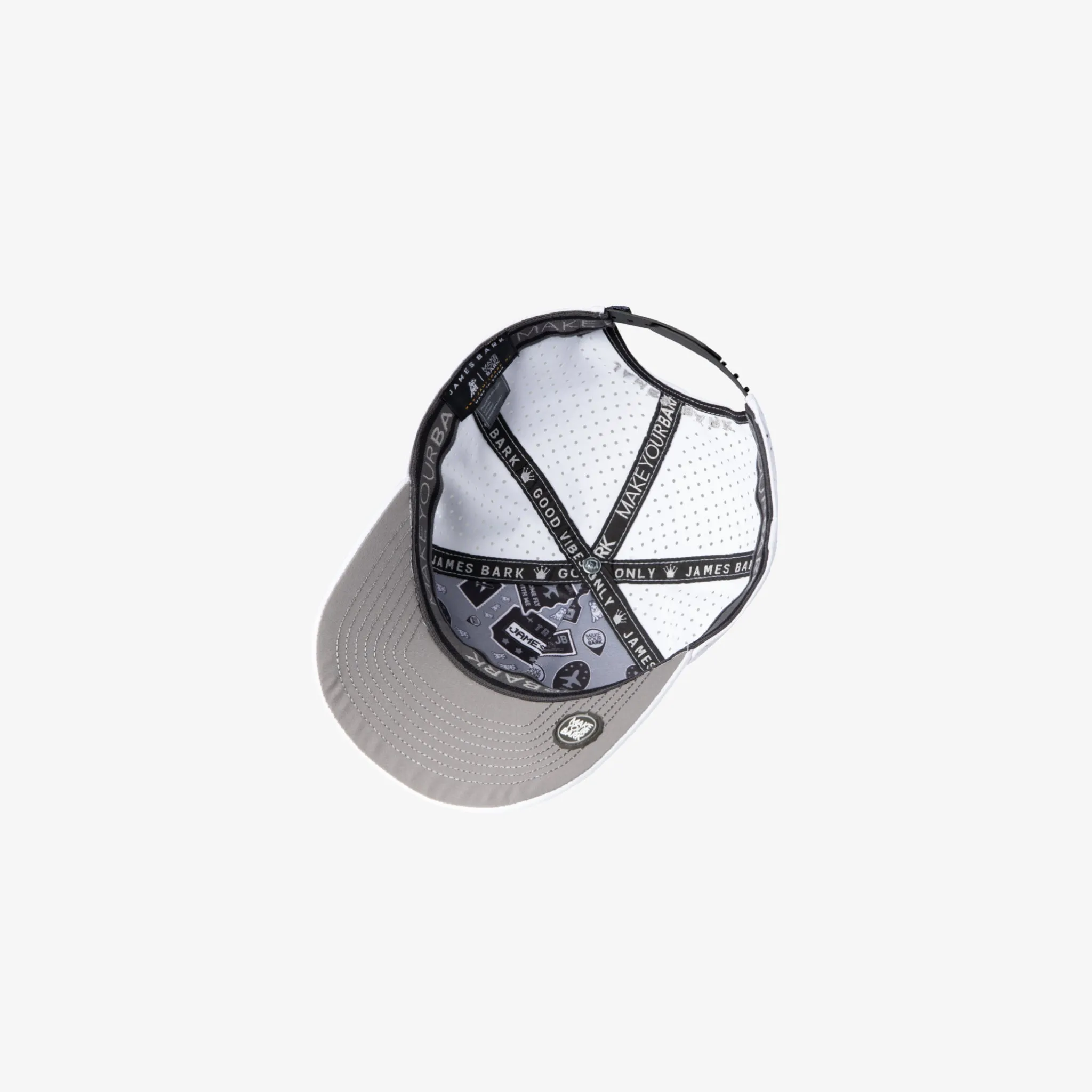 James Bark White Recycled Cap