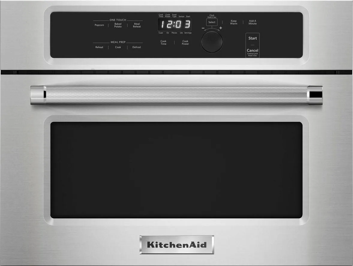 KitchenAid 24 inch - 1.4 Cu. Ft. Built-In Microwave - Stainless steel