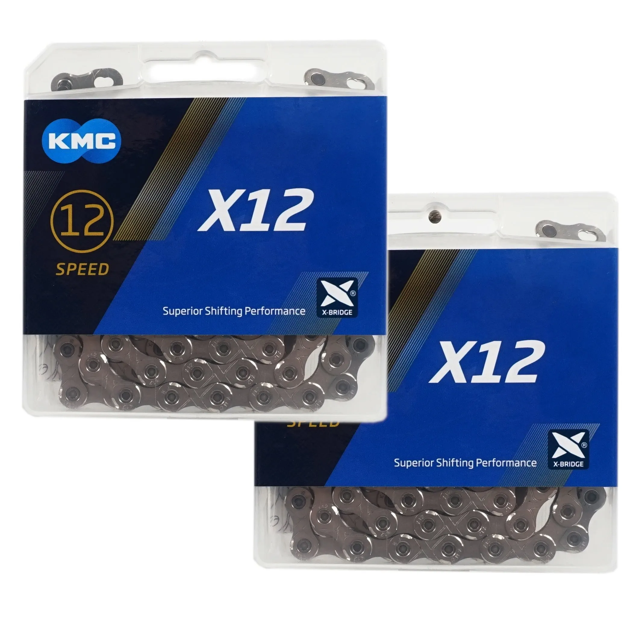 KMC X12 12-speed Silver Chain 126 links