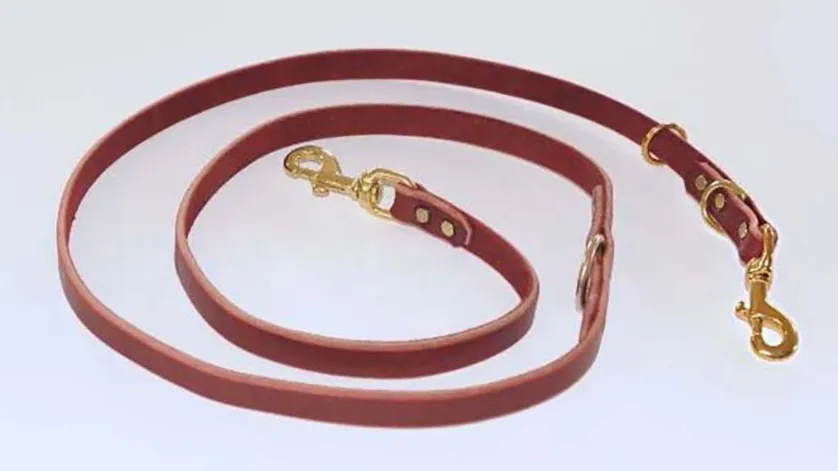 Leather Police Leash