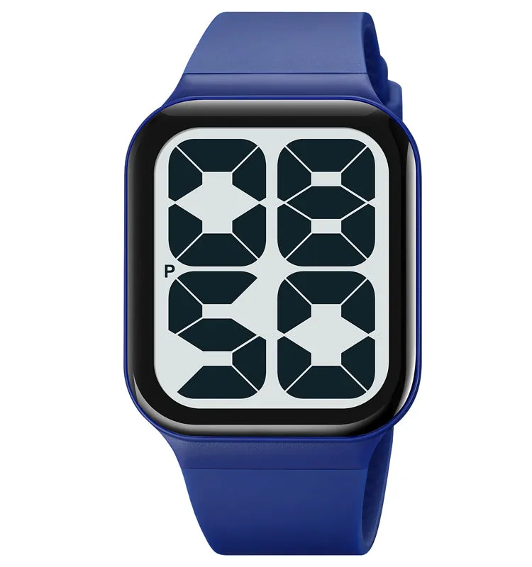 LED square Dazzle fashion student electronic watch W2319895