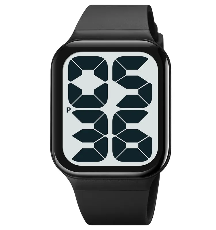 LED square Dazzle fashion student electronic watch W2319895