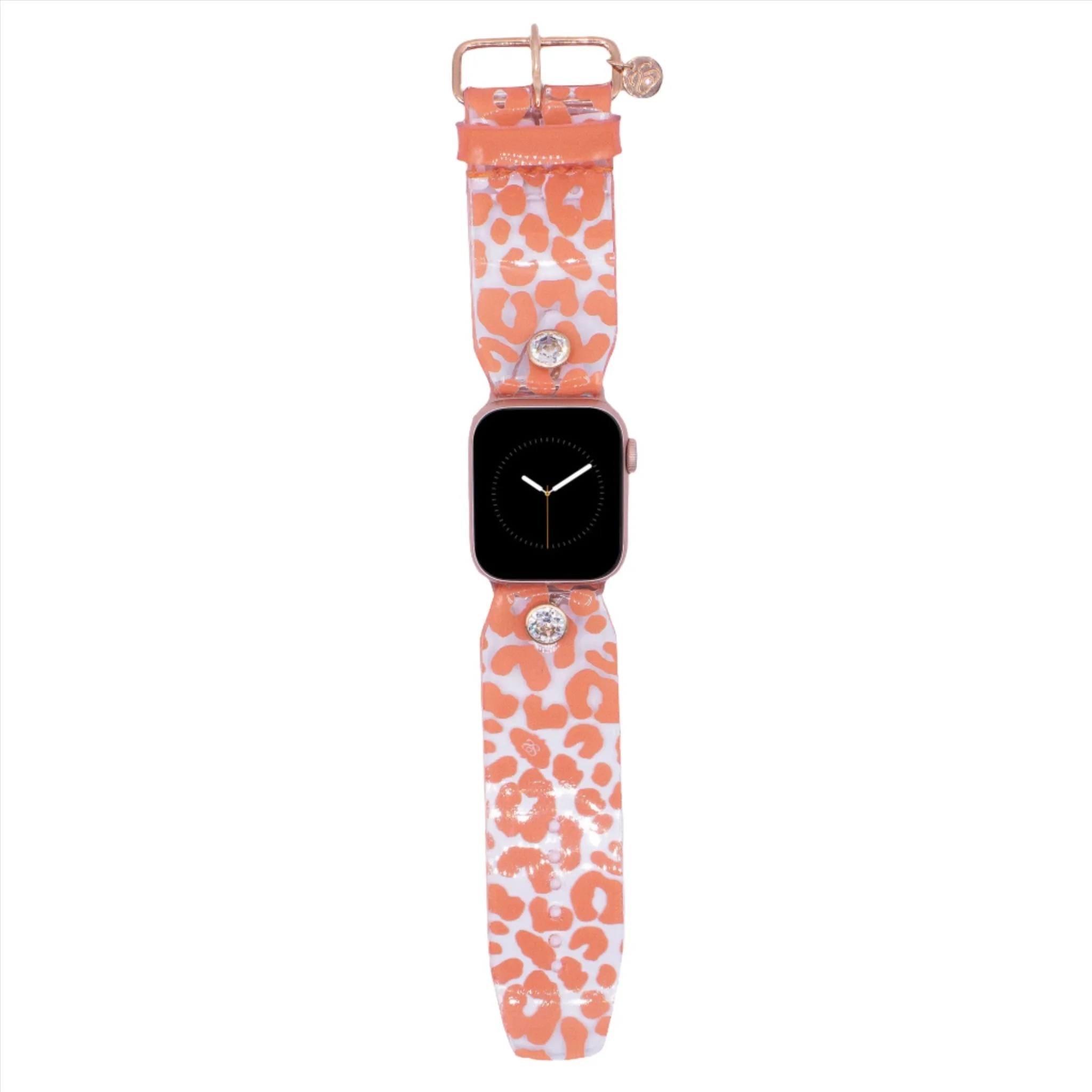 Limited Edition - Coral Leopard Waterproof Sivella Watchband