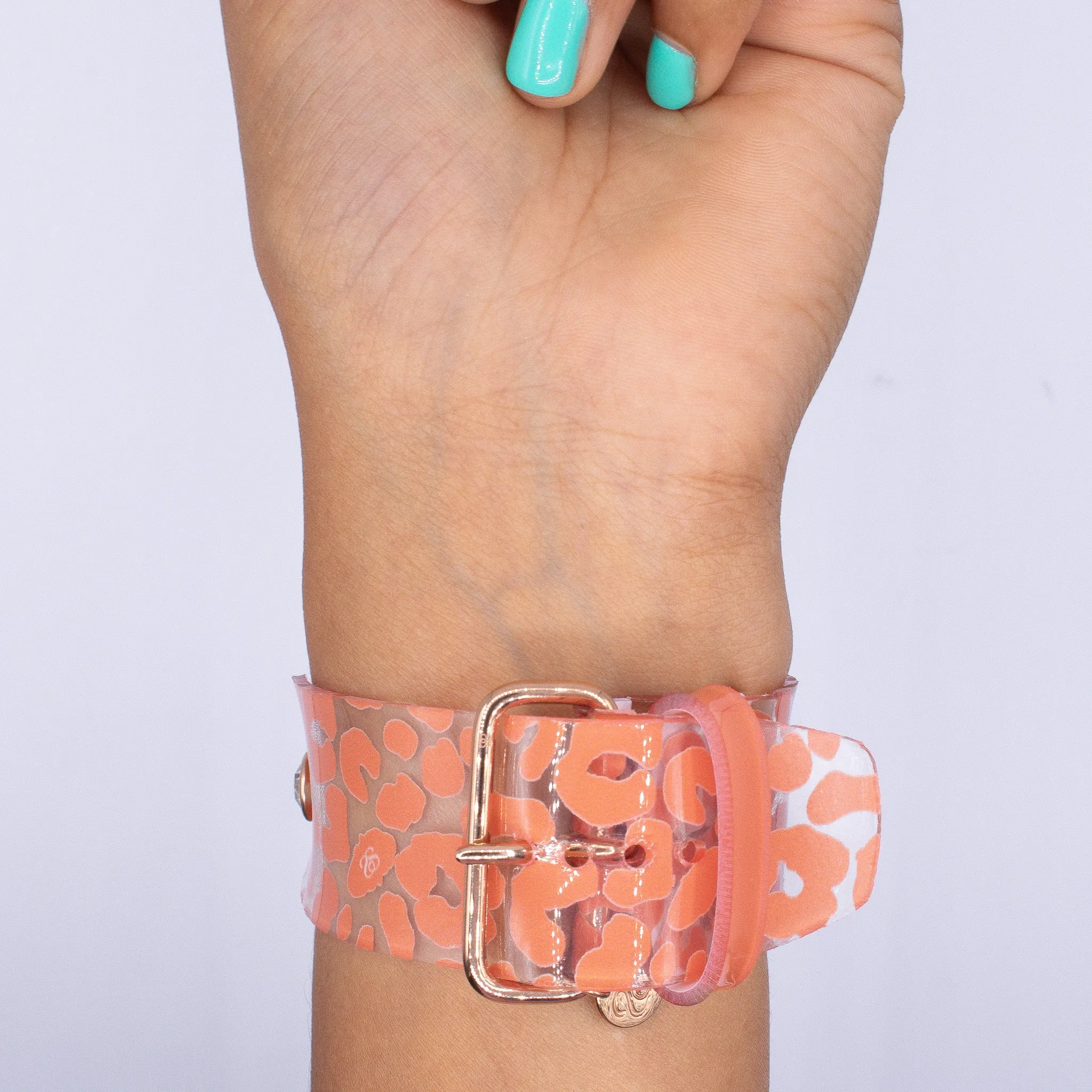 Limited Edition - Coral Leopard Waterproof Sivella Watchband