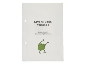 Love to Code Volume 1 Book Refill: Text Code Edition