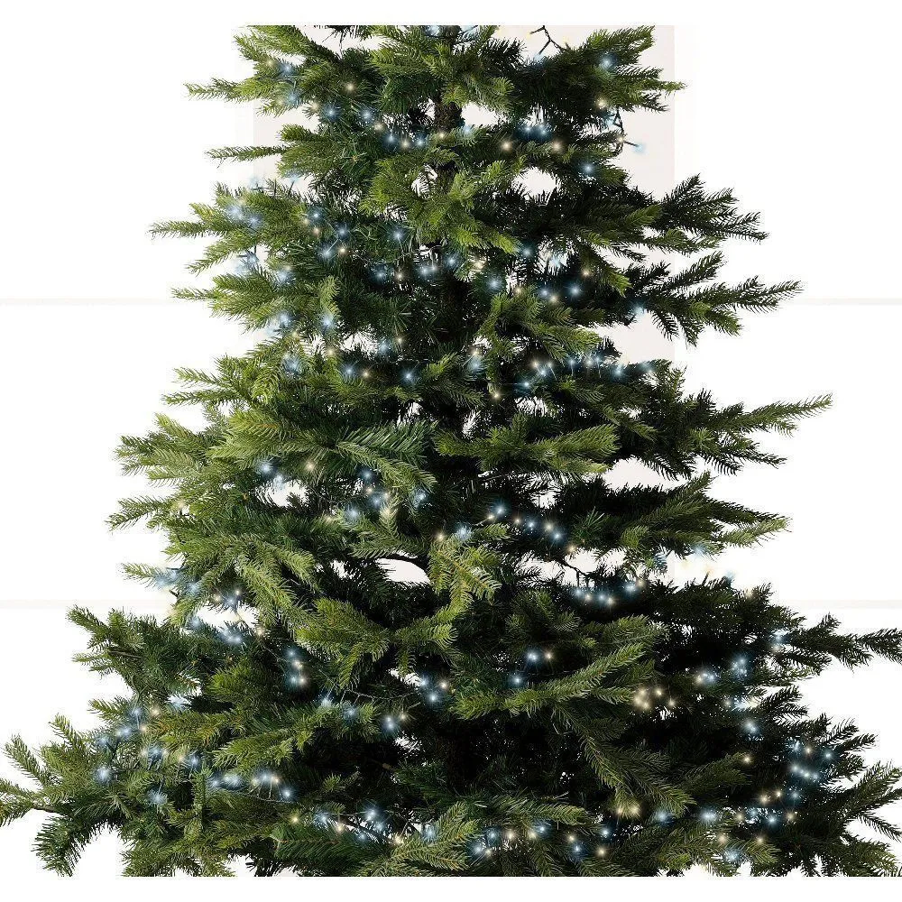 Lumineo 500 Cool White LED Compact Christmas Lights (11m)