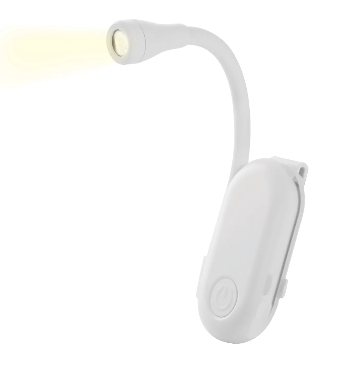 Maverick Rechargeable Clip On Book Light - Assorted 4.6x17.3x8cm