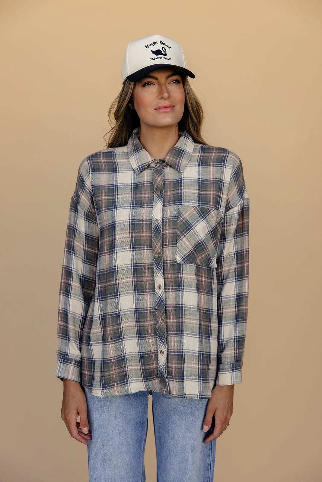 Mountain Views Button Down
