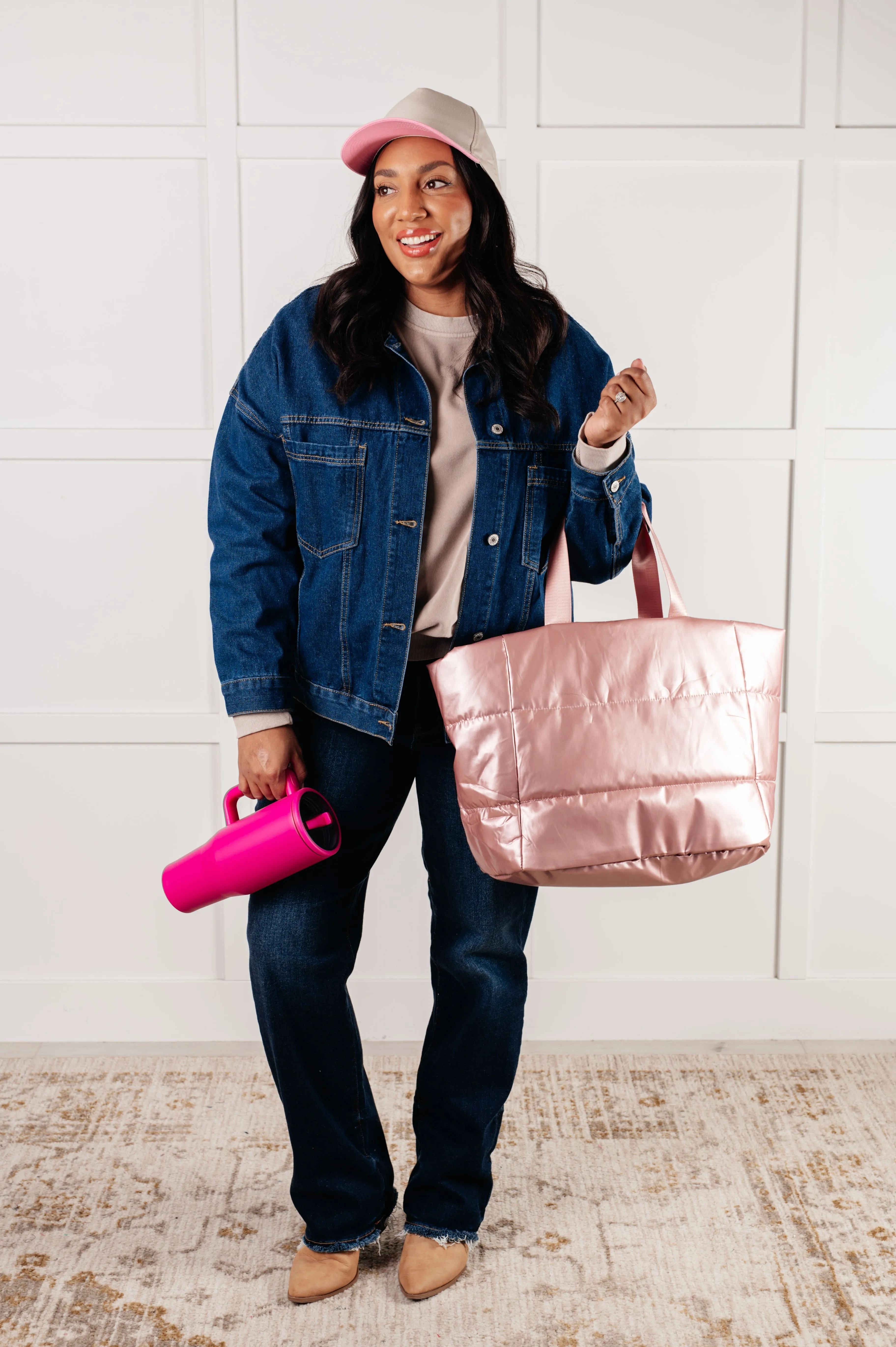 No Spill 40oz Tumbler in Hot Pink - 12/6