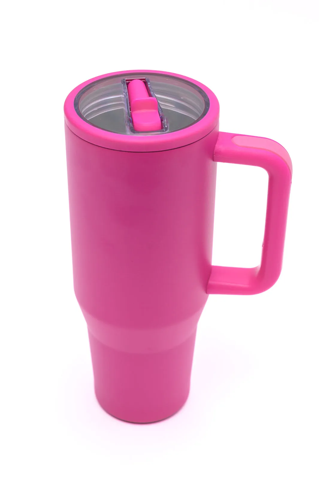 No Spill 40oz Tumbler in Hot Pink - 12/6