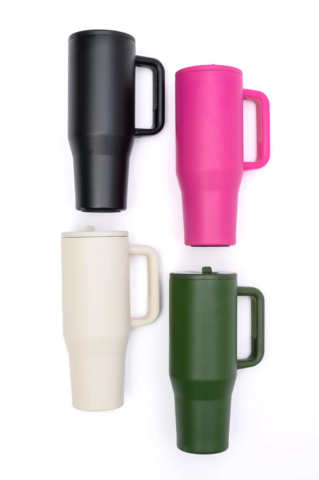 No Spill 40oz Tumbler in Hot Pink - 12/6