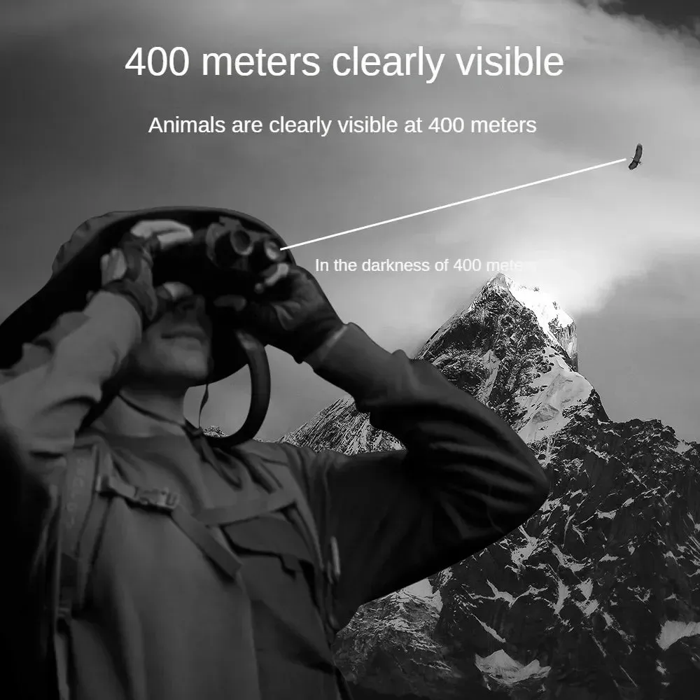 NV8160 Night Vision Binoculars HD 8x Digital Infrared Head Mount Hunting Telescope 400m Surveillance Camping Equipment