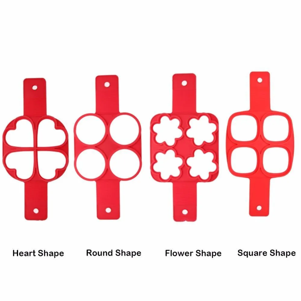Pancake Maker Nonstick Cooking Tool Round Heart Pancake Maker Egg Cooker Pan Flip Eggs Mold Kitchen Baking Accessories