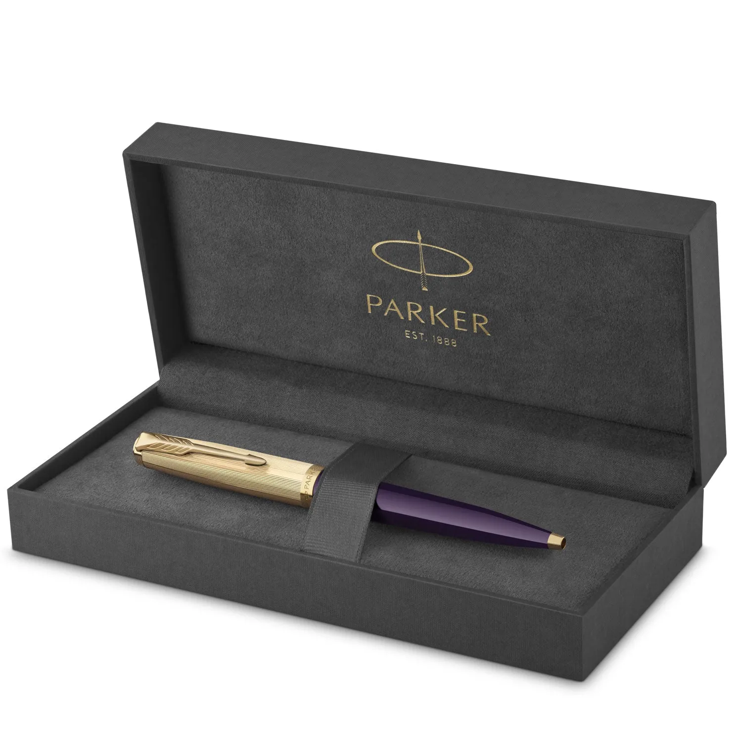Parker 51 Deluxe Plum GT Ballpoint Pen
