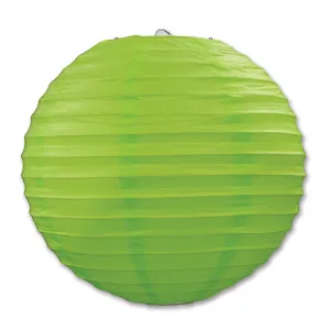 Party Paper Lanterns Light green (3 per Package)