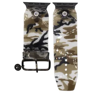 Ready to Ship - PIP Luxe Camo Waterproof with Watchband (Size 2, Apple Watch 38-41mm)
