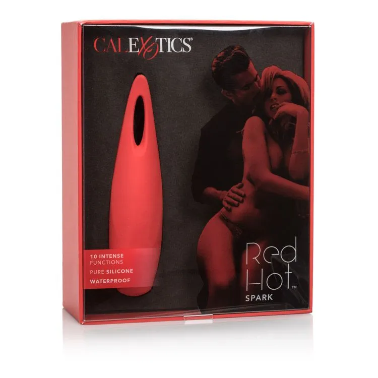 Red Hots Spark Clitoral Encaser Massager