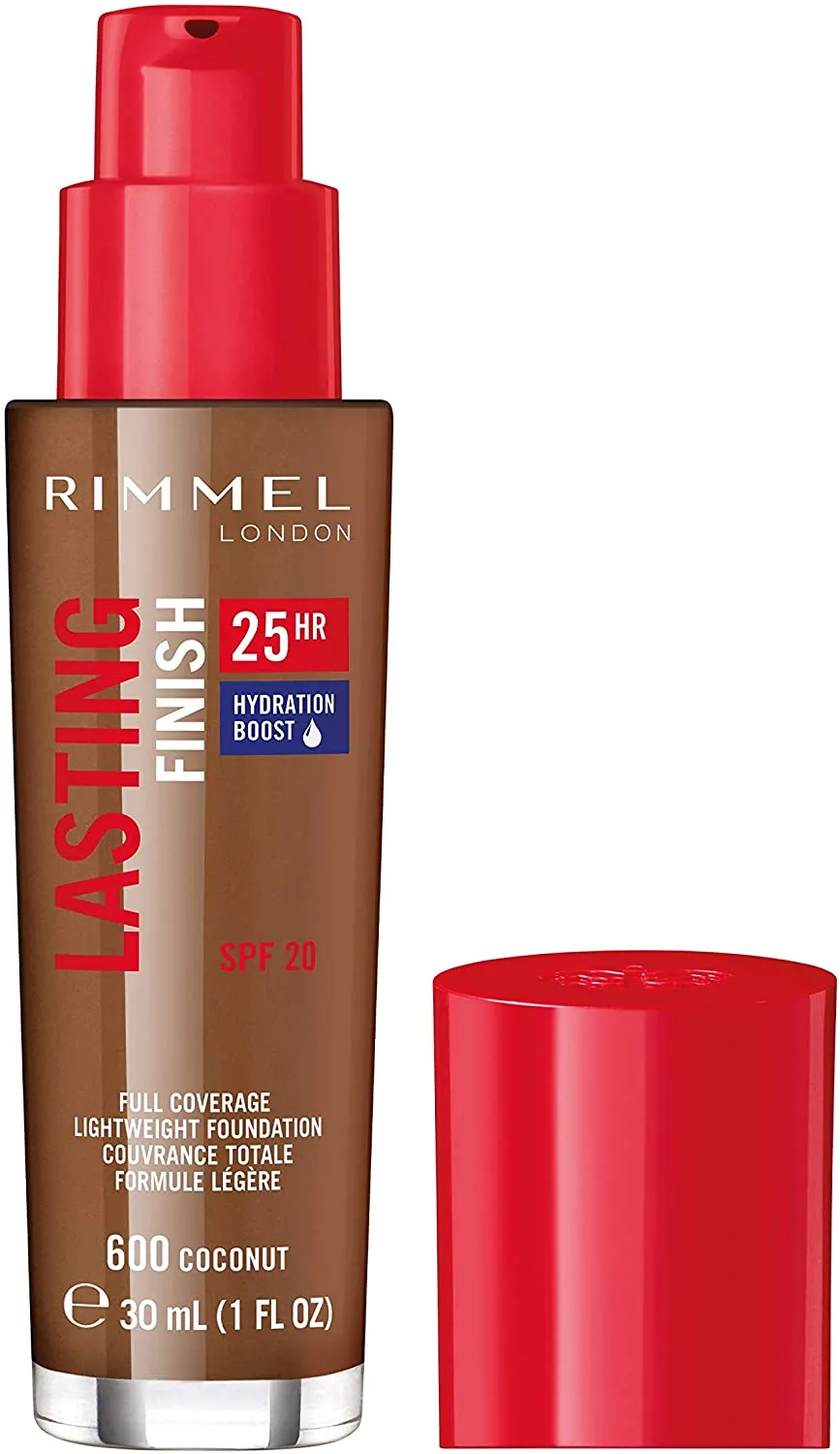 Rimmel London Lasting Finish Foundation 600 Warm Coconut