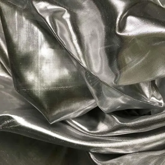 Silver Metallic Worship Flags