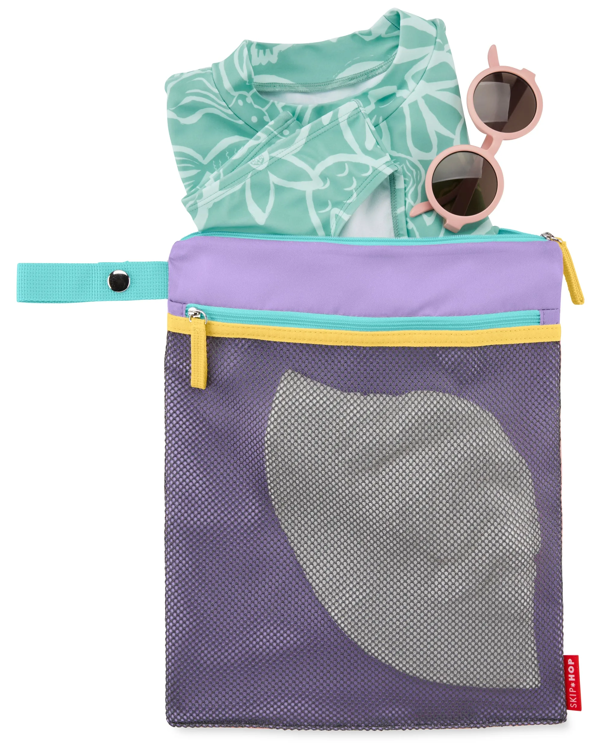 Skip Hop Spark Style Wet Bag - Purple/Pink