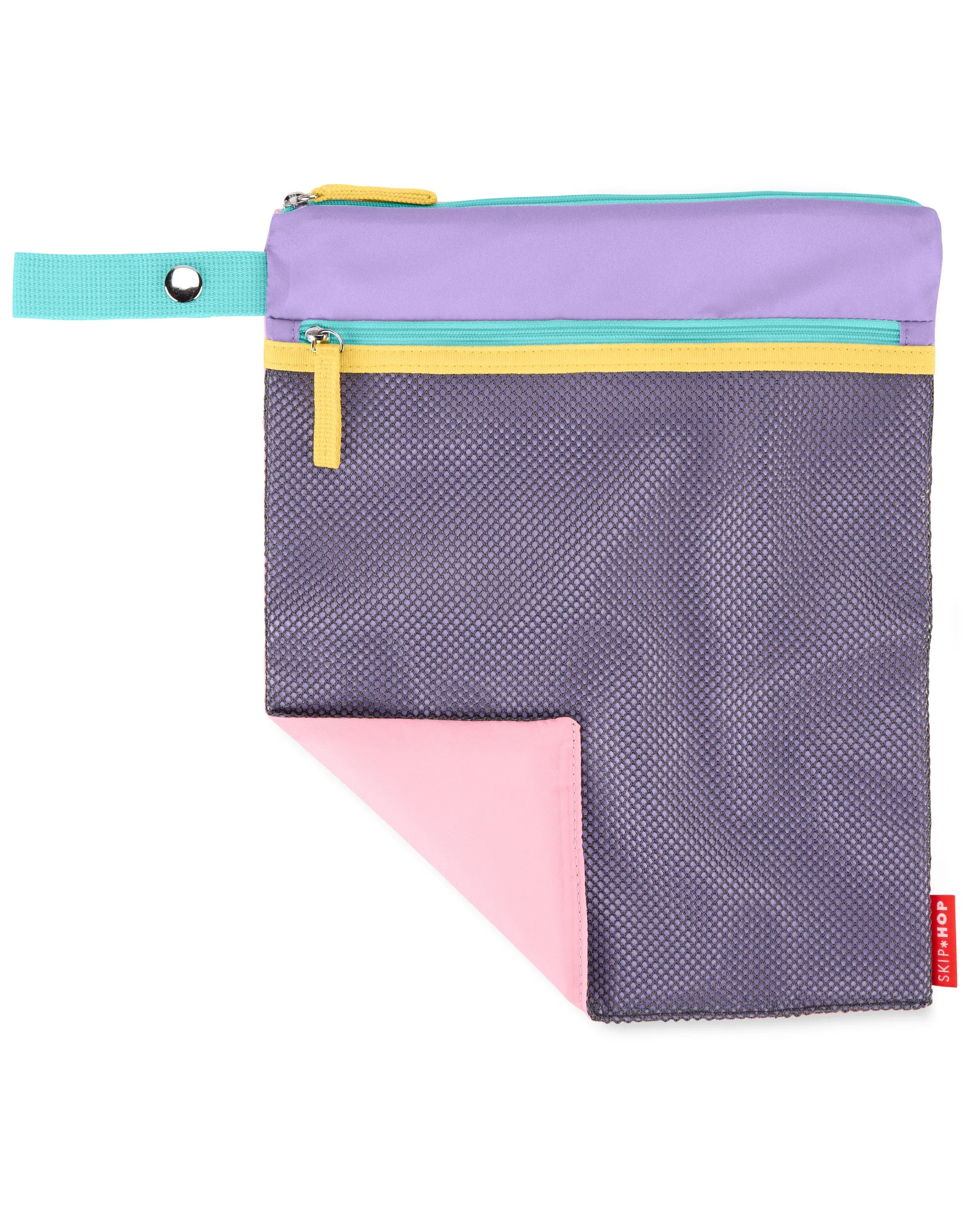 Skip Hop Spark Style Wet Bag - Purple/Pink