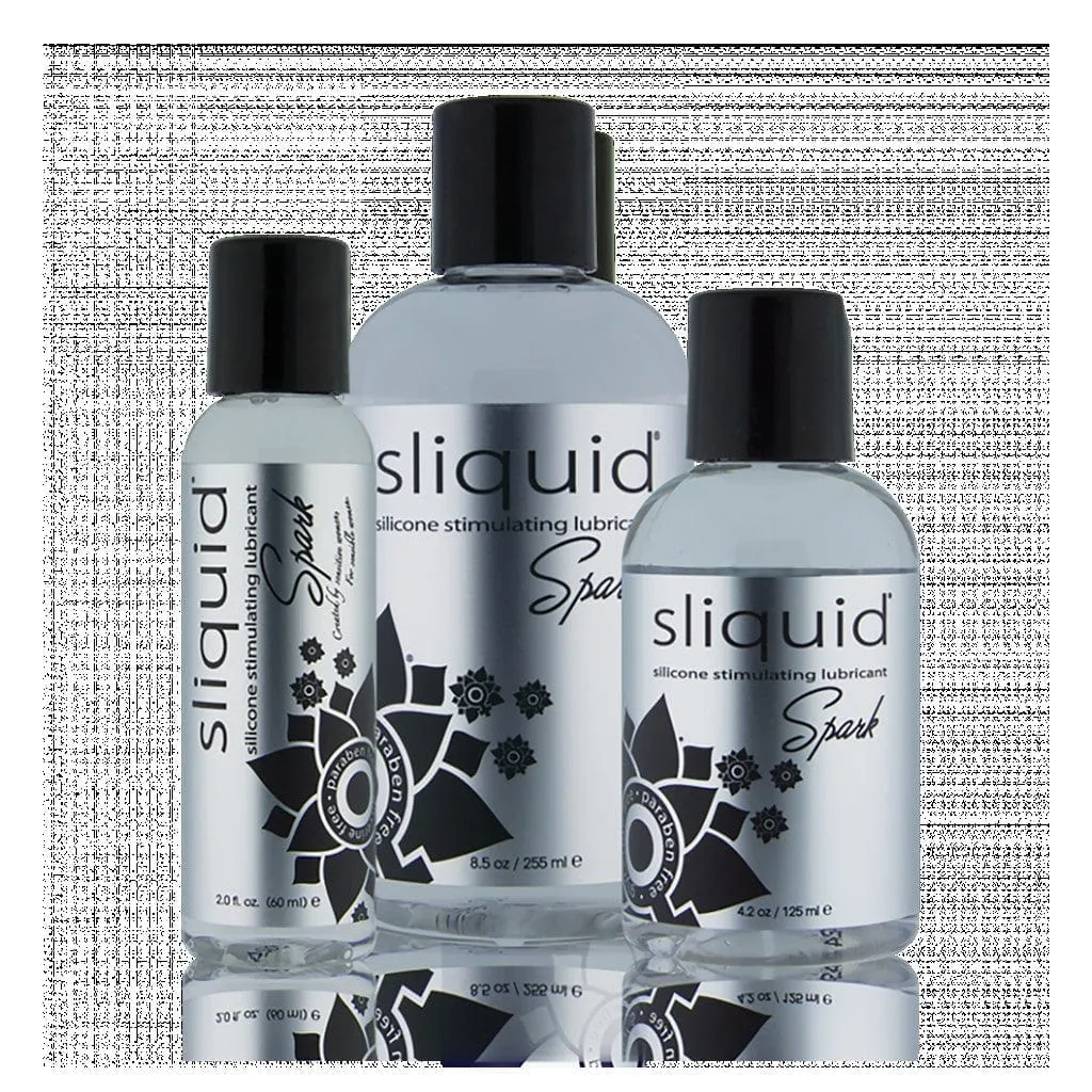 Sliquid Spark Menthol Infused Silicone Lubricant