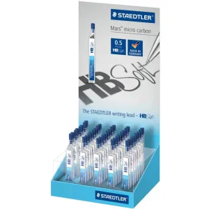 Staedtler 250-05 Mars HB soft writing lead 0.5mm Display of 40Pcs