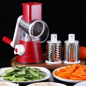 TABLE TOP DRUM GRATER Q-C44-RED