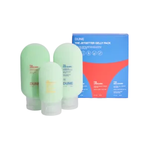 THE JETSETTER GELLY PACK Sunscreen :: Travel Minis